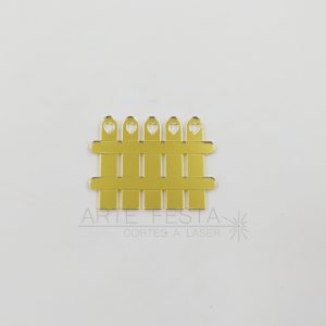 Aplique espelhado-Cerca-Jardim